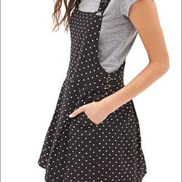 Forever21 overall dress - Picture 2 of 3